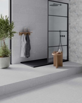 MARBLE-EFFECT WALL TILE IKON MATT RECTIFIED 30X90 CRISTACER