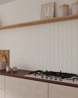 ESSENTIA WHITE MATE DECO.ORNA 30X90 CRISTACER