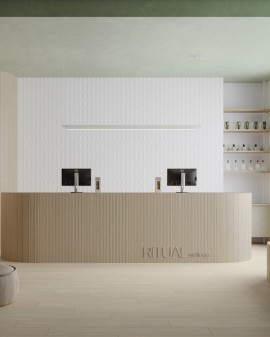 REVESTIMIENTO MONOCOLOR ESSENTIA WHITE MATE DECO. 30X90 CRISTACER