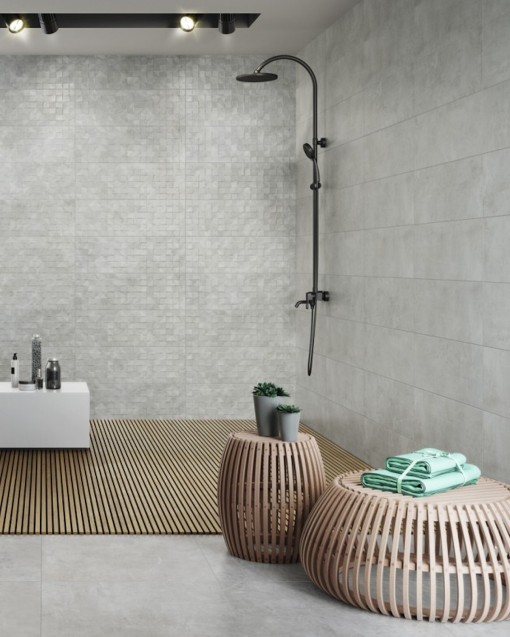  ANDIA GREY MATE DECOR. 25X75 CRISTACER
