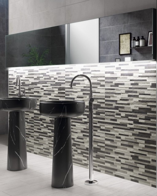 BERTA DECO.TABICA GRAFITO 25X75 CRISTACER