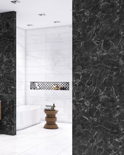 MINERVA WHITE BRILLANTE 25X75 CRISTACER