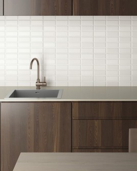 PIEMONTE MATTE SOLID COLOR EFFECT WALL TILE 20X60 CRISTACER