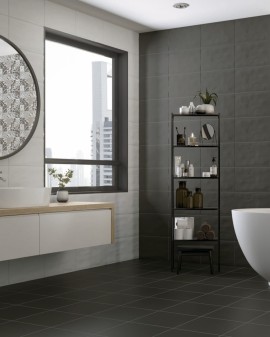 VIOLETTE NEGRO MATE 25X40 CRISTACER