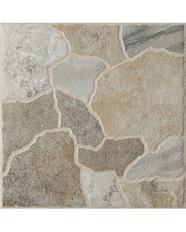 CARRELAGE EFFET PIERRE GUADALUPE GRIP 45X45 CRISTACER