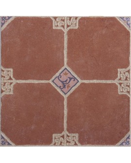 MATT TERRACOTTA-EFFECT FLOOR TILE SEVILLA 45X45 CRISTACER