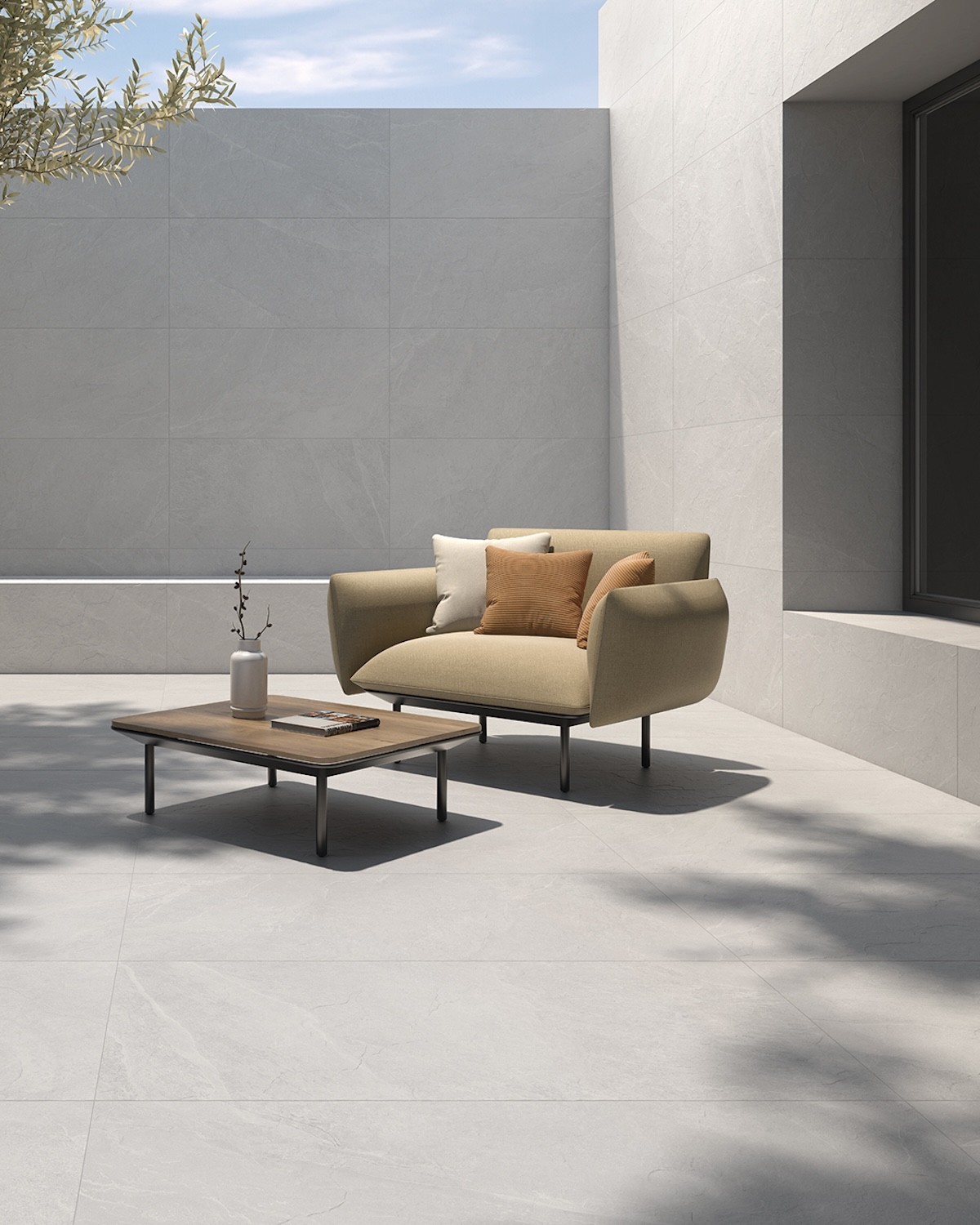 CARRELAGE EFFET PIERRE ARDESIA GRIP GEOTILES