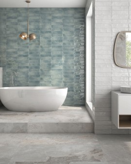 MANHATTAN AQUAMARINE BRILLO 31,6X60 GEOTILES 
