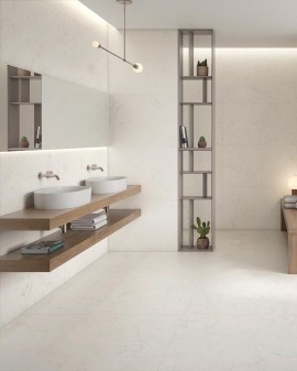 BIANCO PERLINO DECOR SATINADO 59,5X119,2 ITT