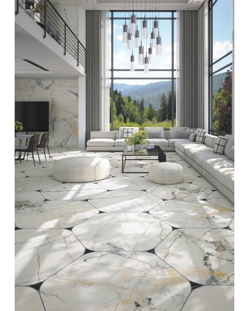 MARBLELOUS ERDEK  HEX. MATE 108.5X118,9 VIVES 