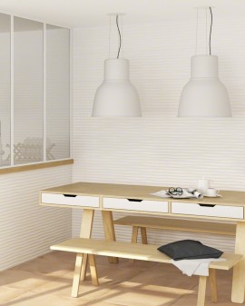 FAÏENCE MONOCOLORE WHITE 32X99 VIVES