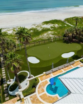CÉSPED ARTIFICIAL GOLF 15MM GARBIC