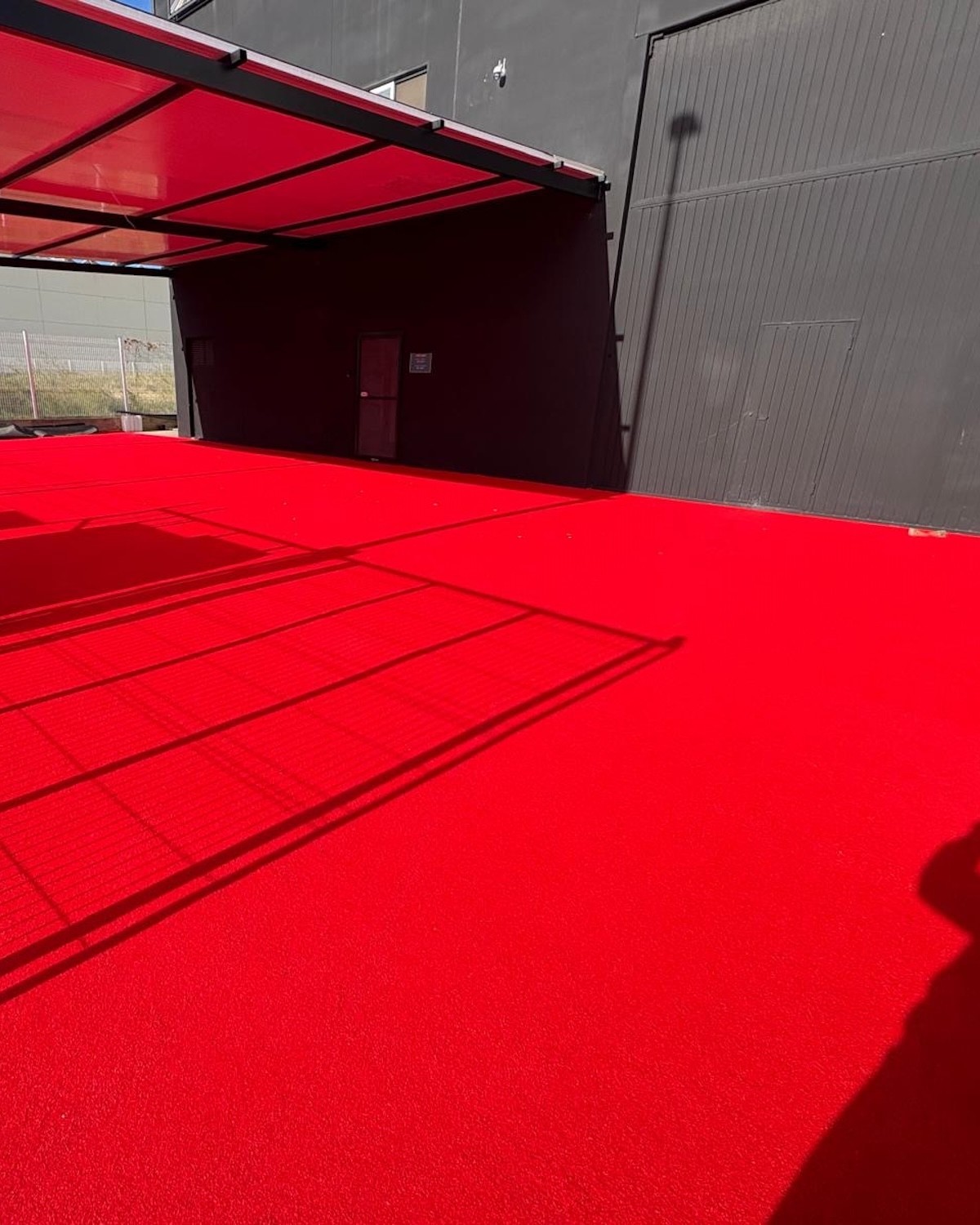 CÉSPED ARTIFICIAL PÁDEL ROJO 12 MM TEXTURIZADO GARBRIC