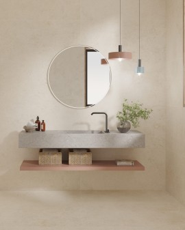 GRÈS CÉRAME EFFET CIMENT STONE ART MAT PRISSMACER
