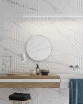 NAPLES WHITE RLV 60X120 PRISSMACER