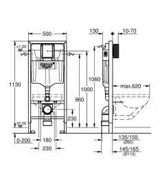 Kit Cistern Recessed