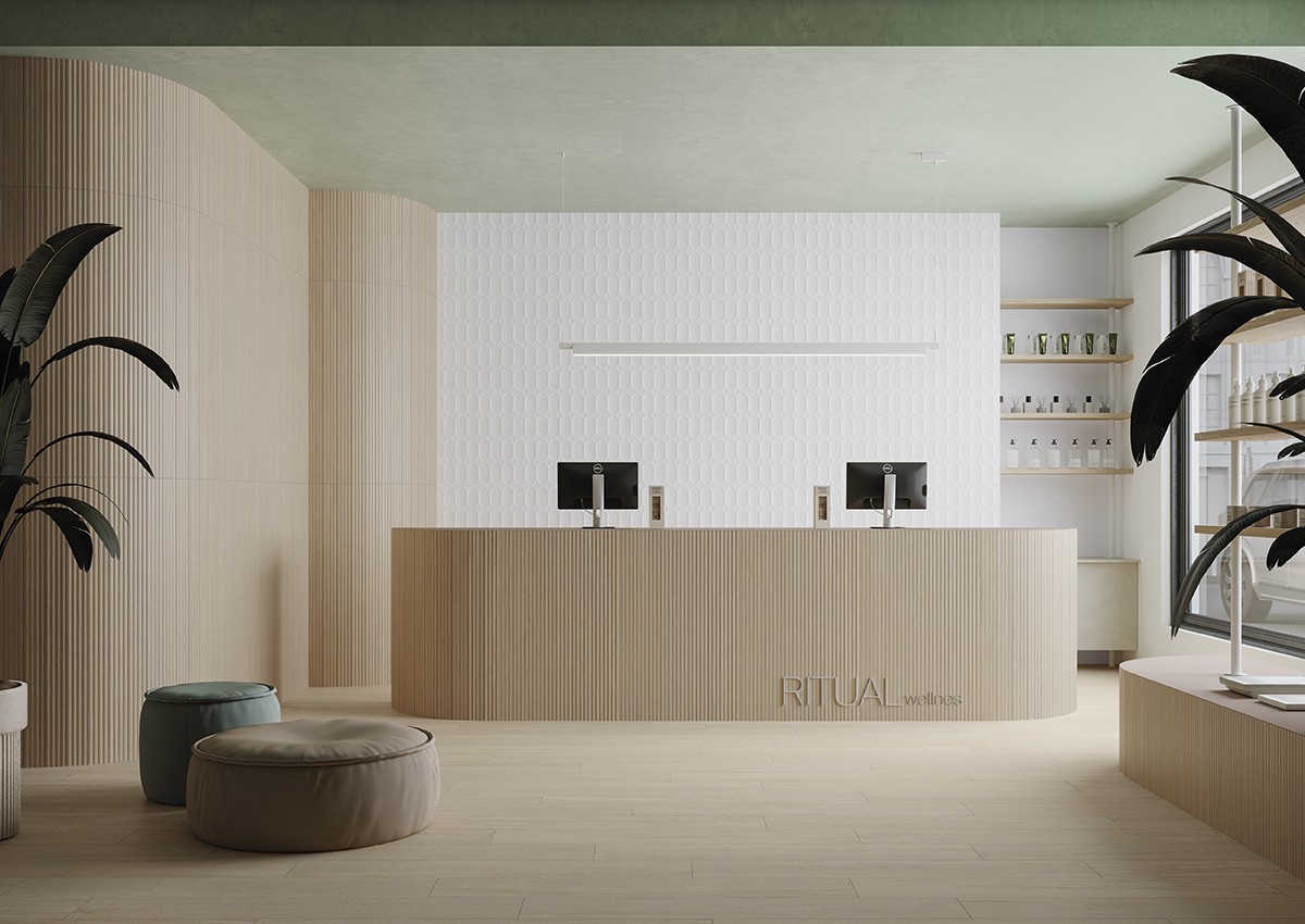 PORCELÁNICO EFECTO MADERA WOODLAY DECO MATE RECTIFICADO CRISTACER