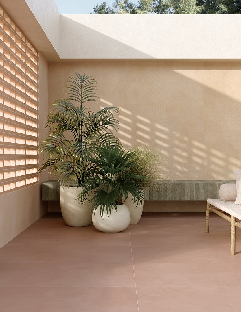 PORCELÁNICO EFECTO CONCRETE MATE CALCECRETA 120X278 MARCA CORONA