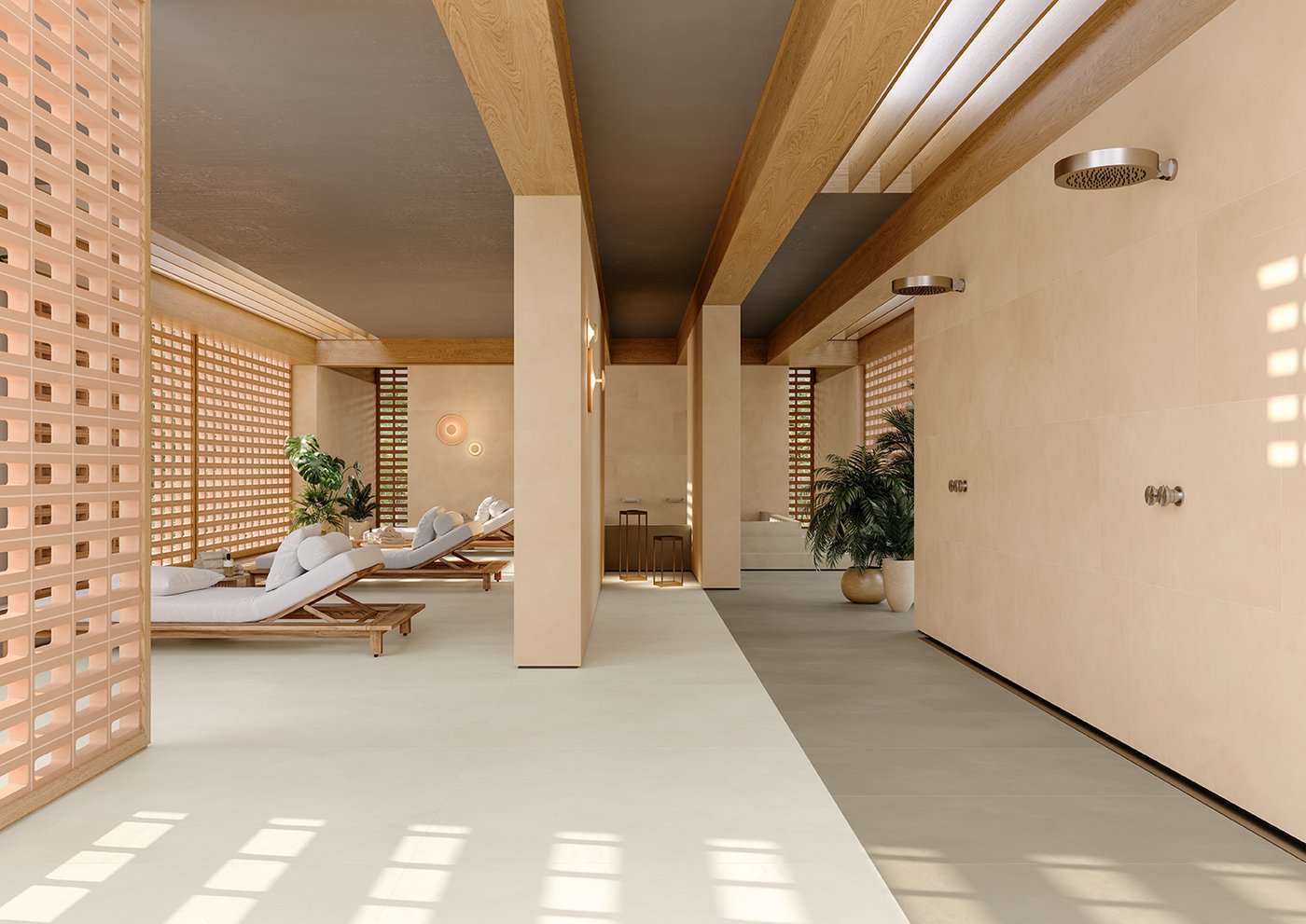 PORCELÁNICO EFECTO CONCRETE MATE CALCECRETA 120X278 MARCA CORONA
