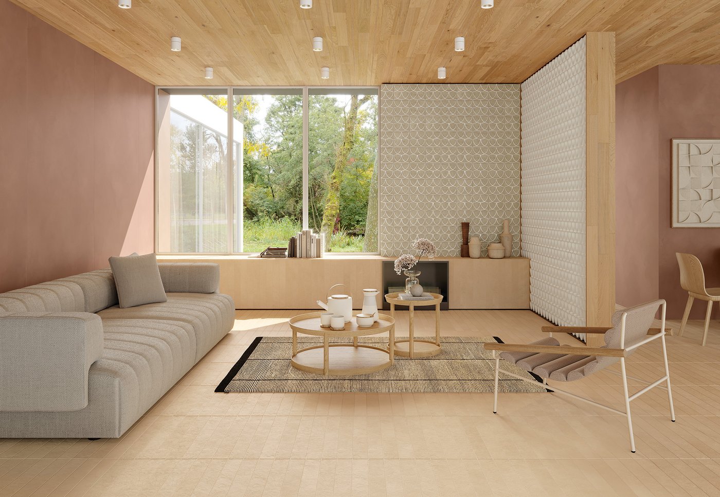 PORCELÁNICO EFECTO CONCRETE MATE CALCECRETA 120X278 MARCA CORONA